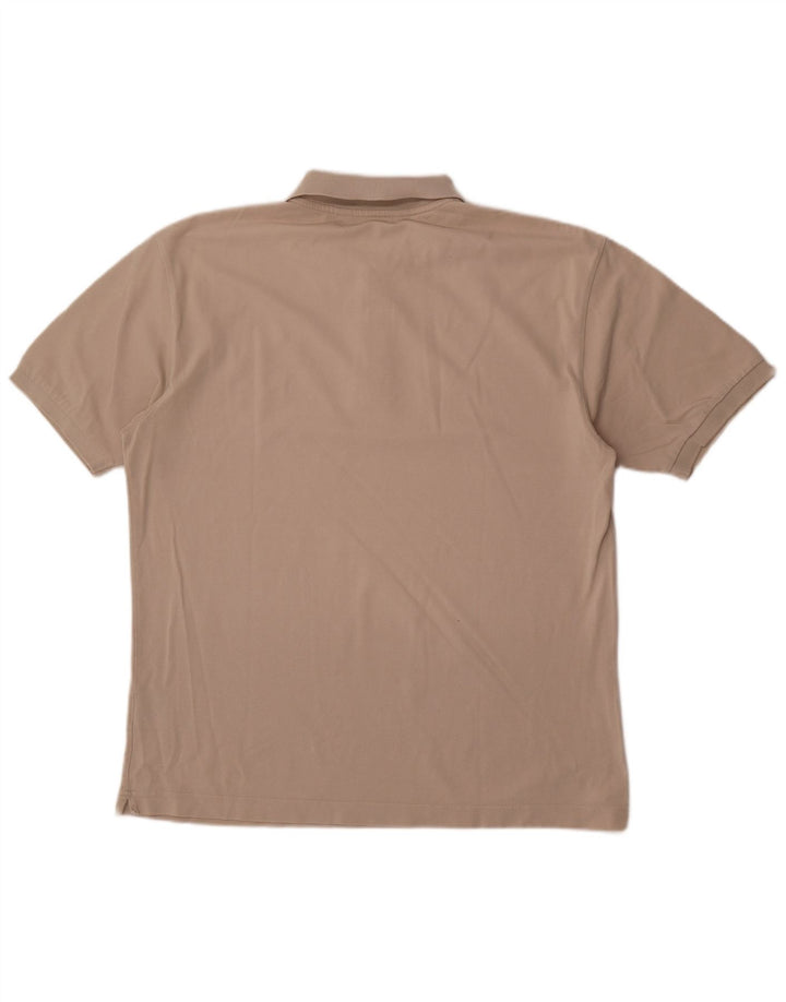 Kappa Herren Poloshirt XL Beige Baumwolle