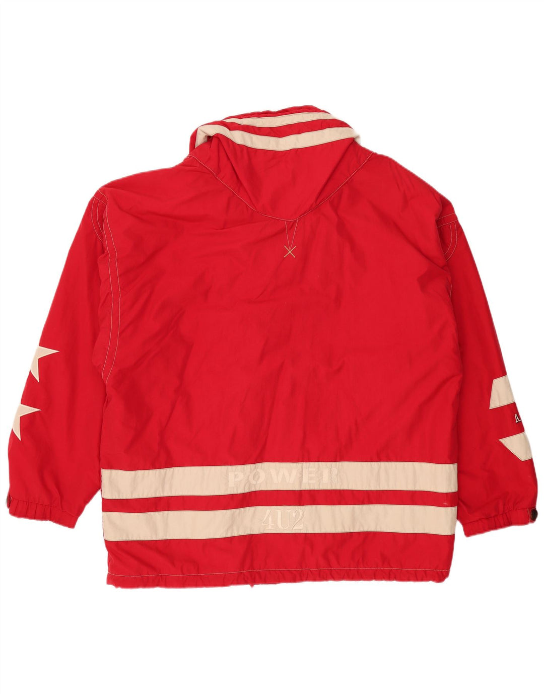 BOGNER Herren Graphic Anorak Jacke UK 42 XL Rot Colourblock Polyester