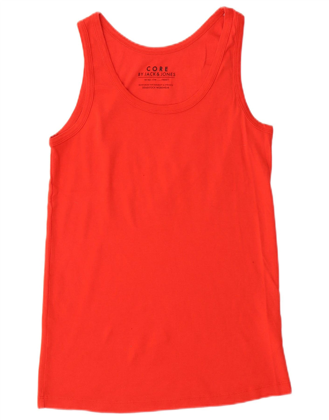Jack & Jones Herren-Weste, Oberteil, Größe L, aus roter Baumwolle