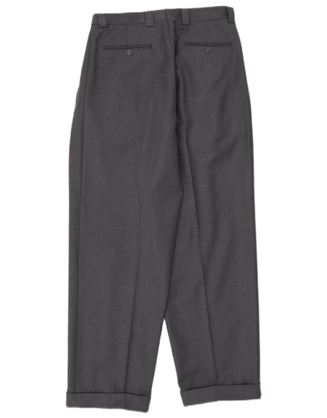 Comero Herren-Anzugshose mit Klammern, Größe 46, Größe S, W30, L30, Grau