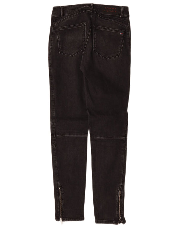 Tommy Hilfiger Damen Venice Cargo Skinny Jeans W28 L28 Grauer Baumwoll-Biker