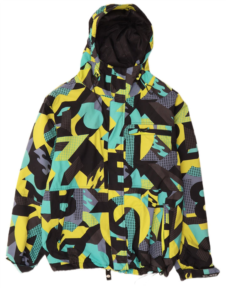 BILLABONG Herren Windjacke UK 38 Medium Mehrfarbig Geometrisch