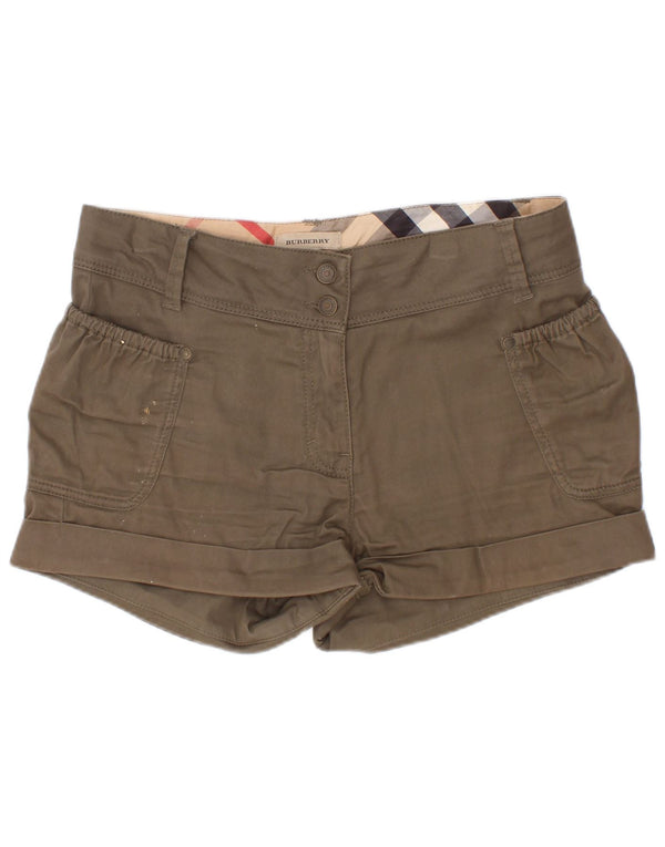 Burberry Casual-Shorts für Mädchen, 11–12 Jahre, W24, Khaki, Baumwolle