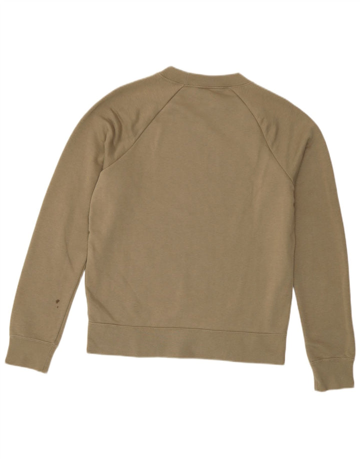 Nike Herren Sweatshirt Pullover Small Khaki Baumwolle Sport