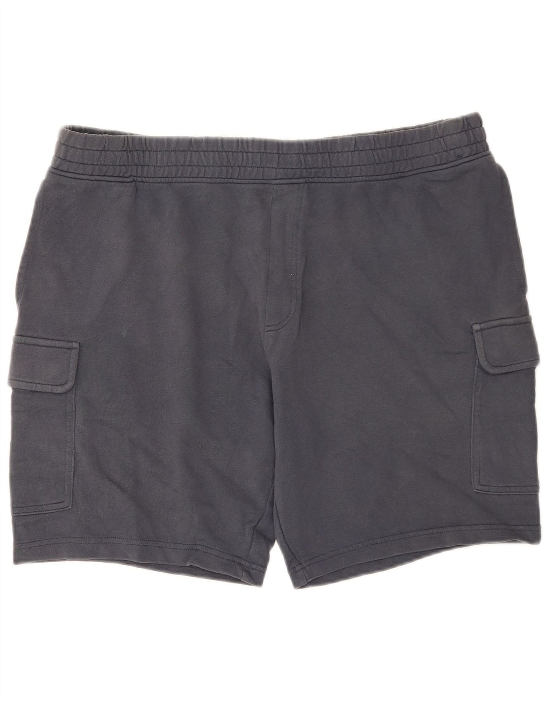 Marks & Spencer Herren-Sportshorts mit normaler Passform, XL, graue Baumwolle