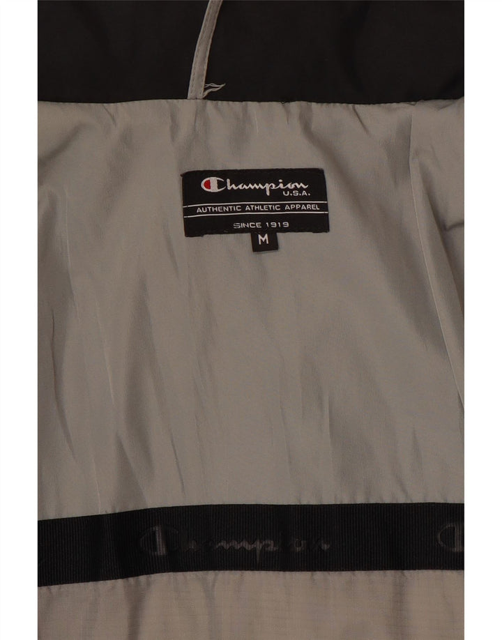 Champion Damen Wattierte Jacke UK 14 Medium Schwarz