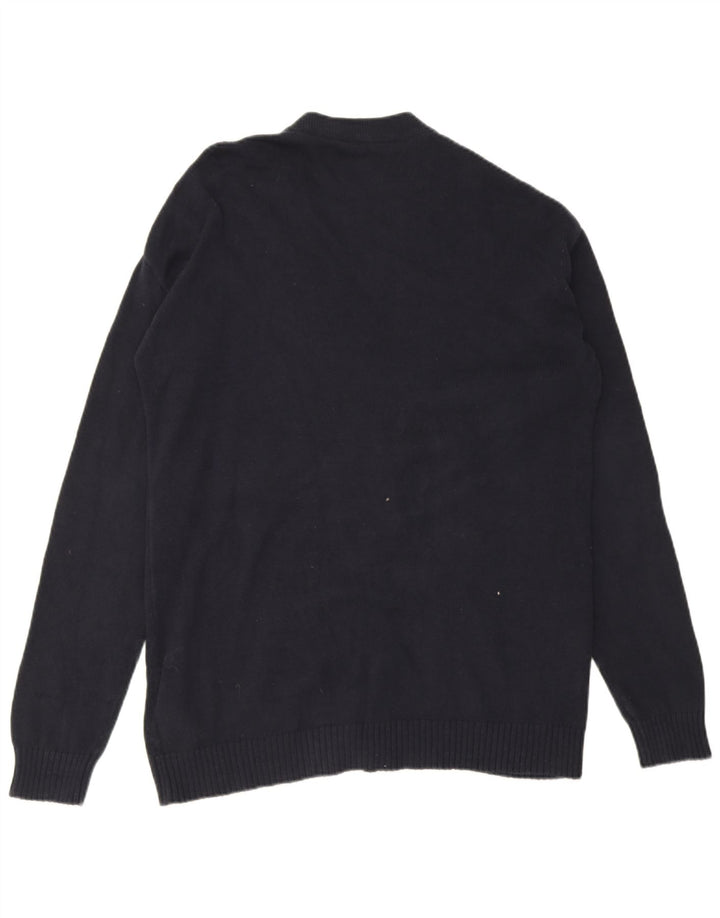 Jack & Jones Herren-Strickjacke, groß, marineblau, Baumwolle