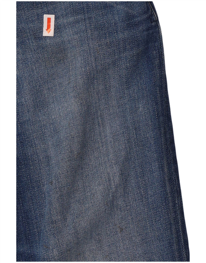 TOMMY HILFIGER Mens Straight Jeans W29 L30 Blue Cotton