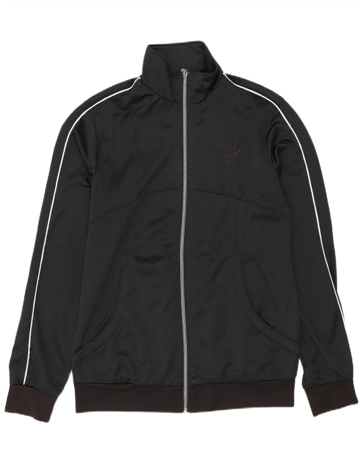 Lotto Damen-Trainingsanzug-Oberteiljacke UK 14 Medium Schwarz