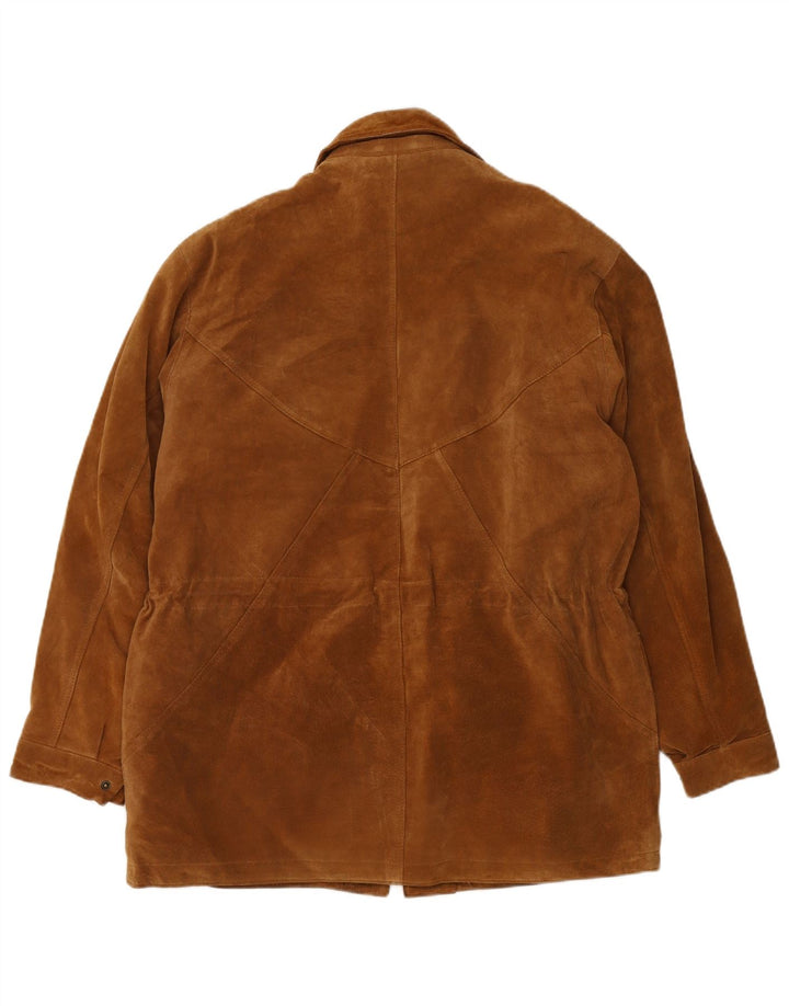 GV EMPORIO Damen Wildlederjacke UK 20 2XL Braun