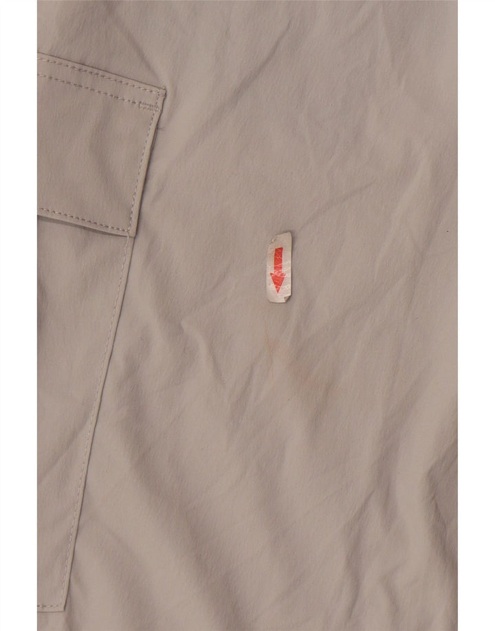 Jack & Jones Herren Cargo-Trainingshose XL, graues Nylon