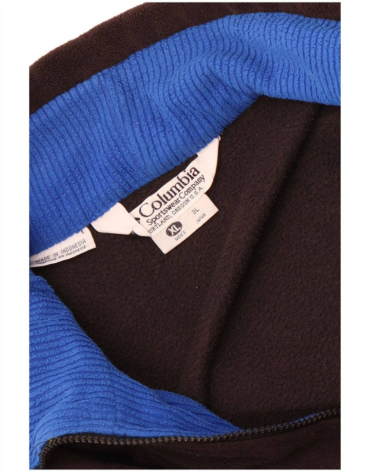 Columbia Herren Fleecejacke UK 42 XL Schwarz