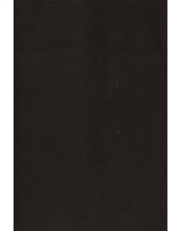 Lyle & Scott Herren-Poloshirt aus mittelschwarzer Baumwolle