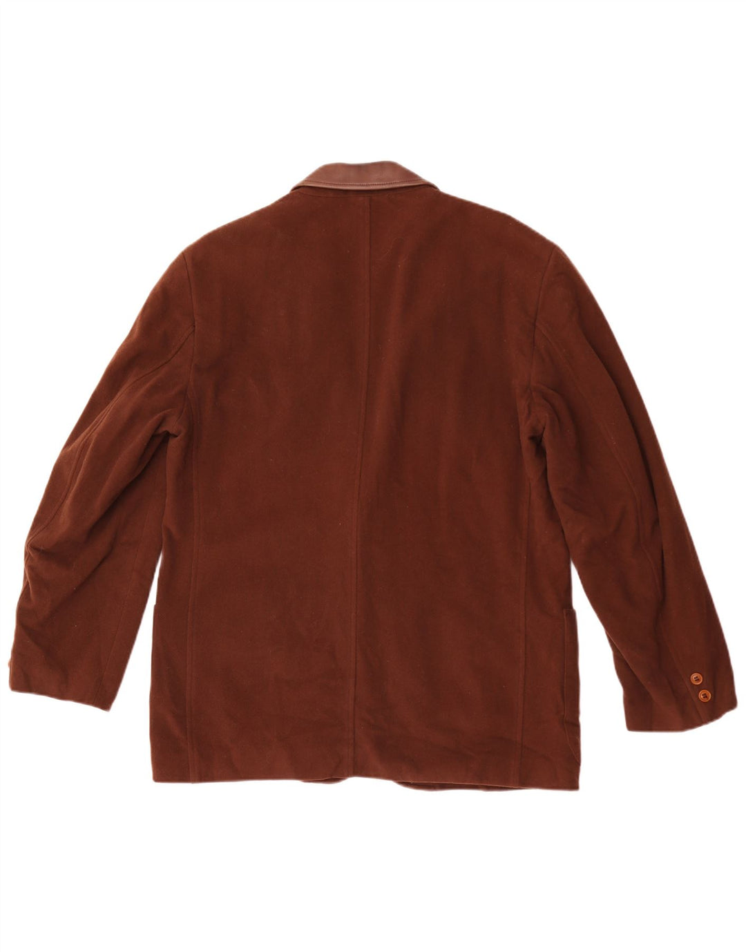 Marlboro Classics Herren-Blazerjacke mit 2 Knöpfen, EU 48, mittelbraune Wolle