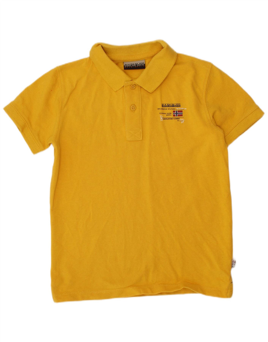 NAPAPIJRI Poloshirt für Jungen, 5–6 Jahre, Gelb