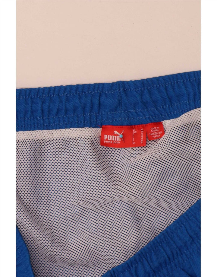Puma Herren Graphic Sport Shorts XL Blau