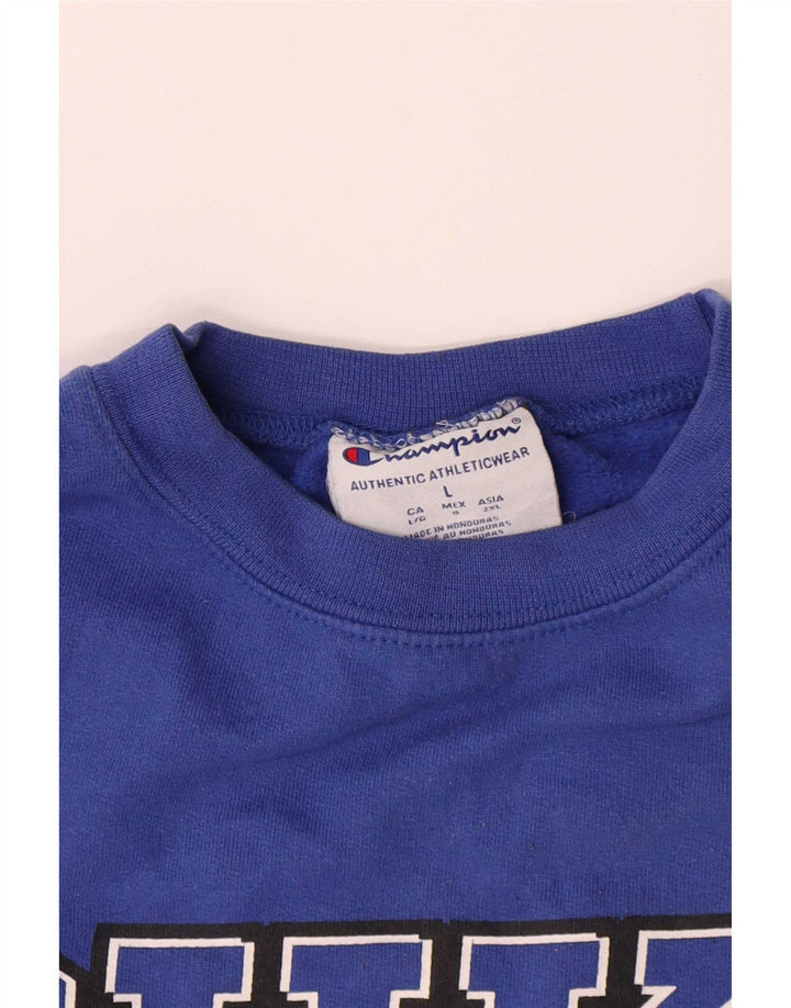 Champion Herren Duke Blue Devils Basketball Grafik-Sweatshirt, Pullover, Größe L