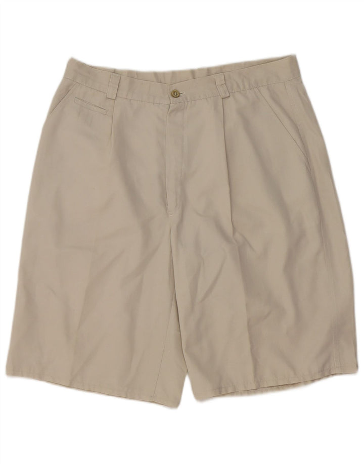CAMPAGNOLO Mens Chino Shorts IT 48 Medium W32  Beige Polyester