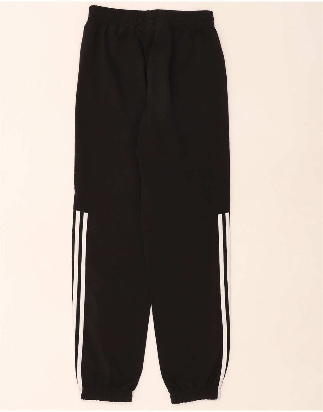 Adidas Jungen-Trainingshose, Jogginghose, 13–14 Jahre, schwarzes Polyester