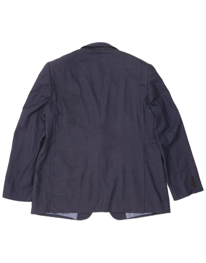 Marks & Spencer Herren-Blazer mit 2 Knöpfen, reguläre Passform, UK 48, 2XL, Marineblau