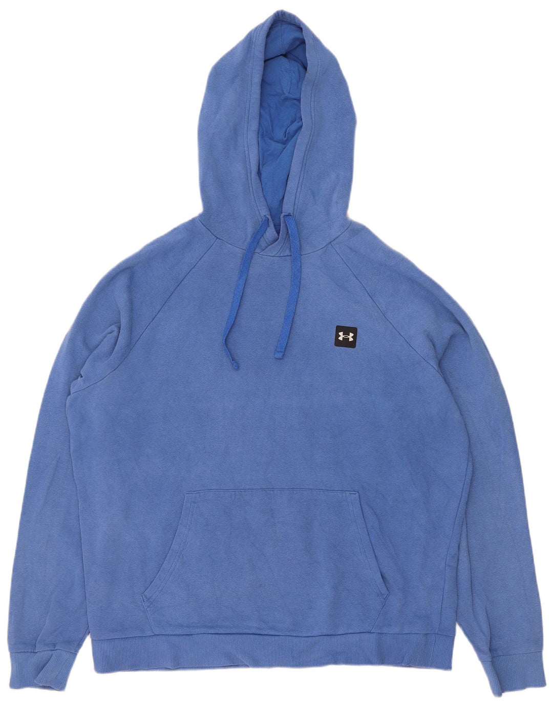 Under Armour Herren-Kapuzenpullover, groß, aus blauer Baumwolle