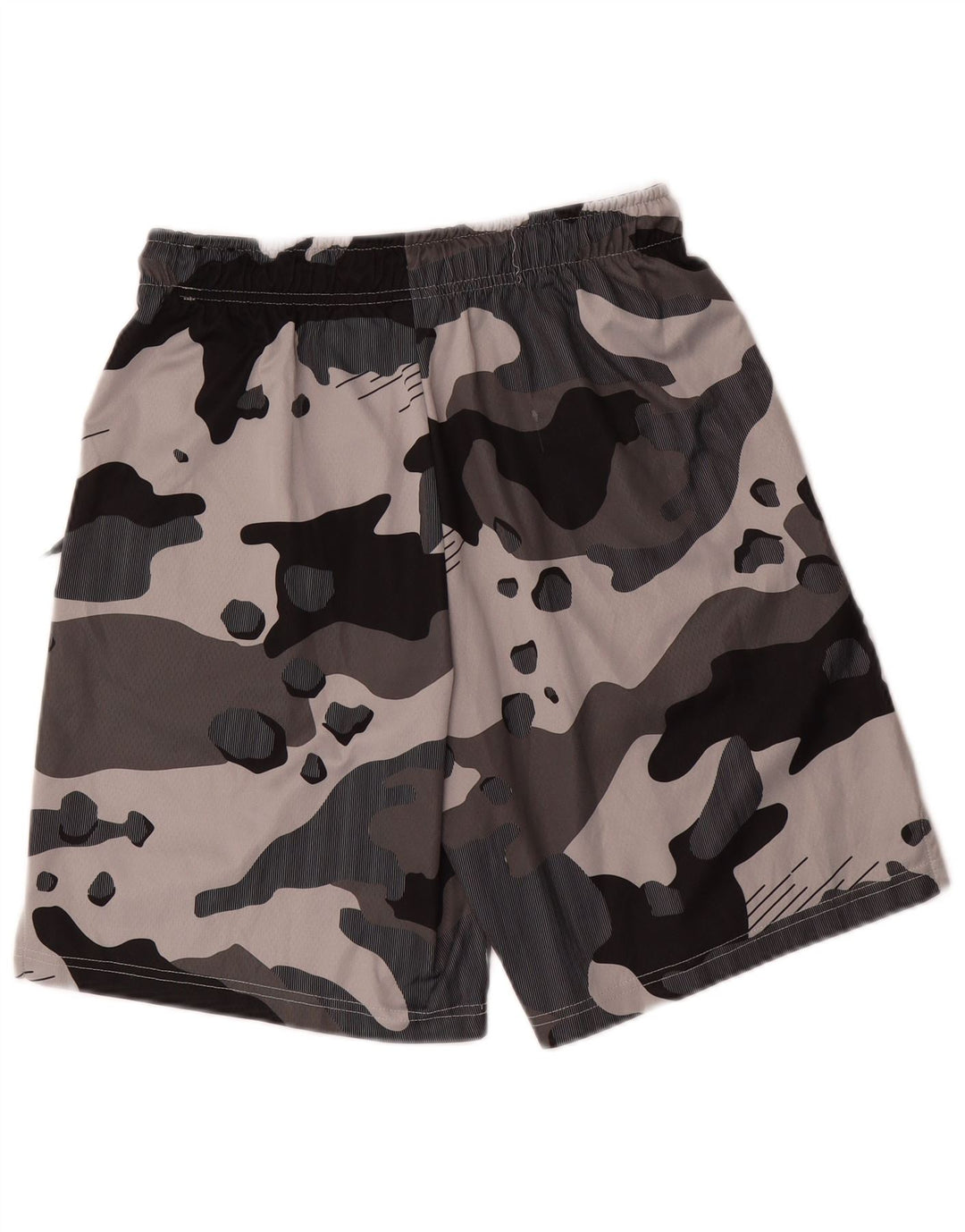 Nike Herren Dri Fit Sportshorts Mittelgraues Camouflage-Polyester