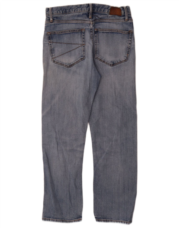 Marks & Spencer Herren Blue Harbor Regular Straight Jeans W30 L29 Baumwolle