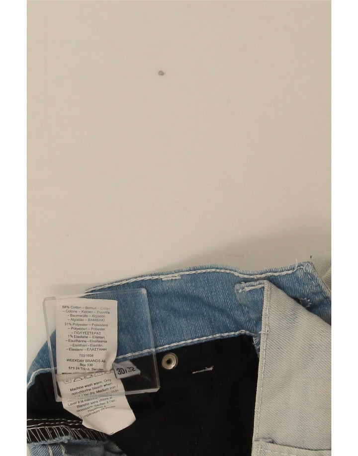 Cheap Monday Slim-Jeans für Herren, W30, L32, weiße Baumwolle