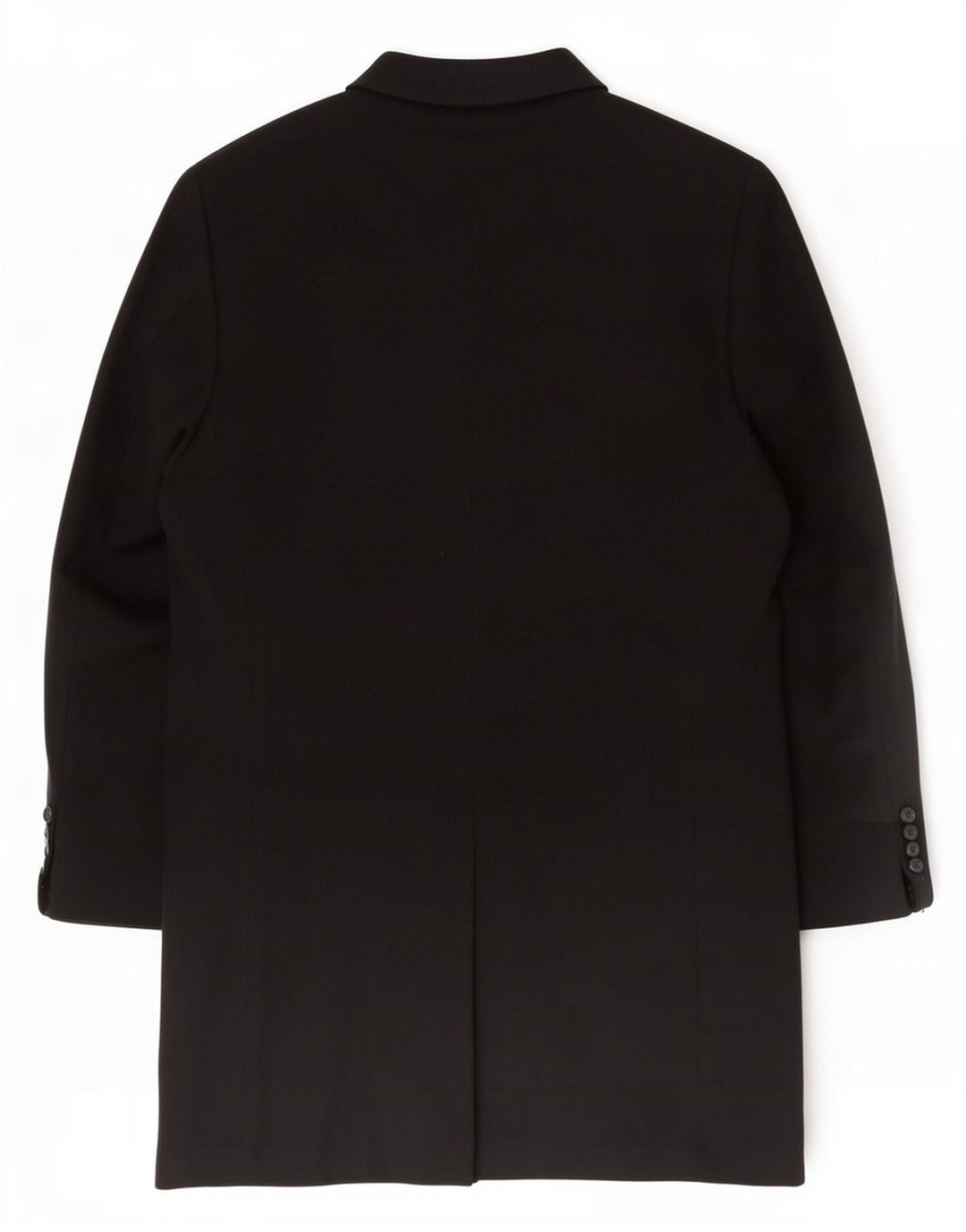 Pierre Cardin Herrenmantel IT 54 2XL Schwarze Wolle