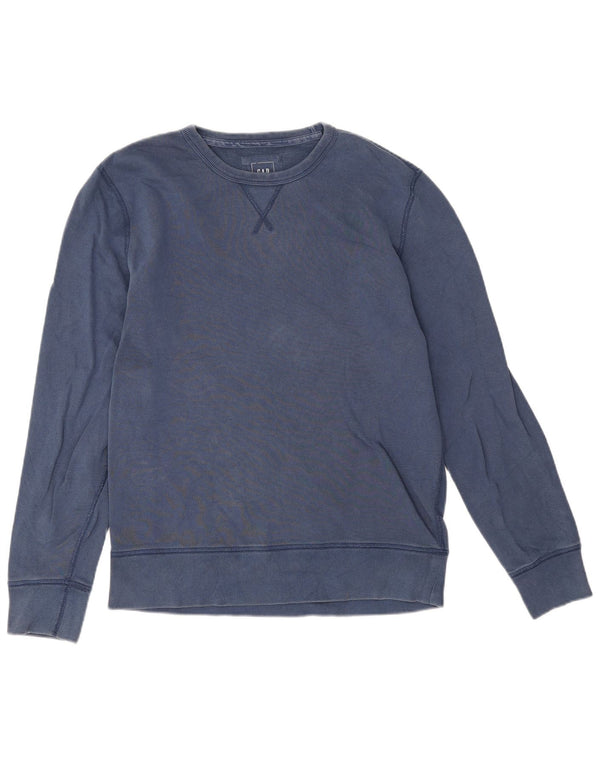 Gap Herren-Sweatshirt, mittelgroß, marineblau, Baumwolle