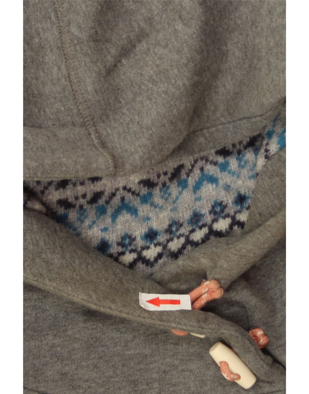 Playlife Damen Kapuzenpullover UK 10 Small Grau