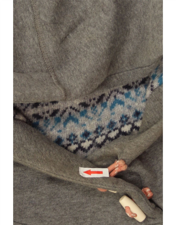 Playlife Damen Kapuzenpullover UK 10 Small Grau