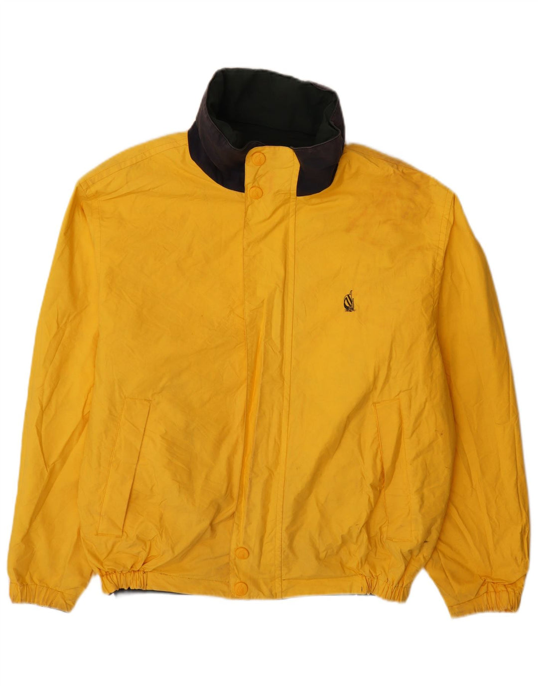 Nautica Herren Wendejacke UK 40 Große mehrfarbige Colourblock-Baumwolle