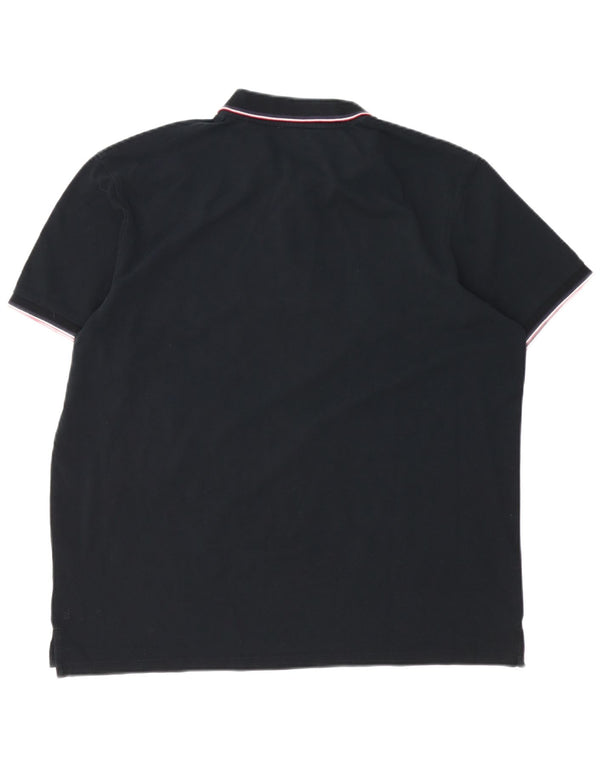 U.S. Polo Assn. Herren-Poloshirt 3XL aus schwarzer Baumwolle