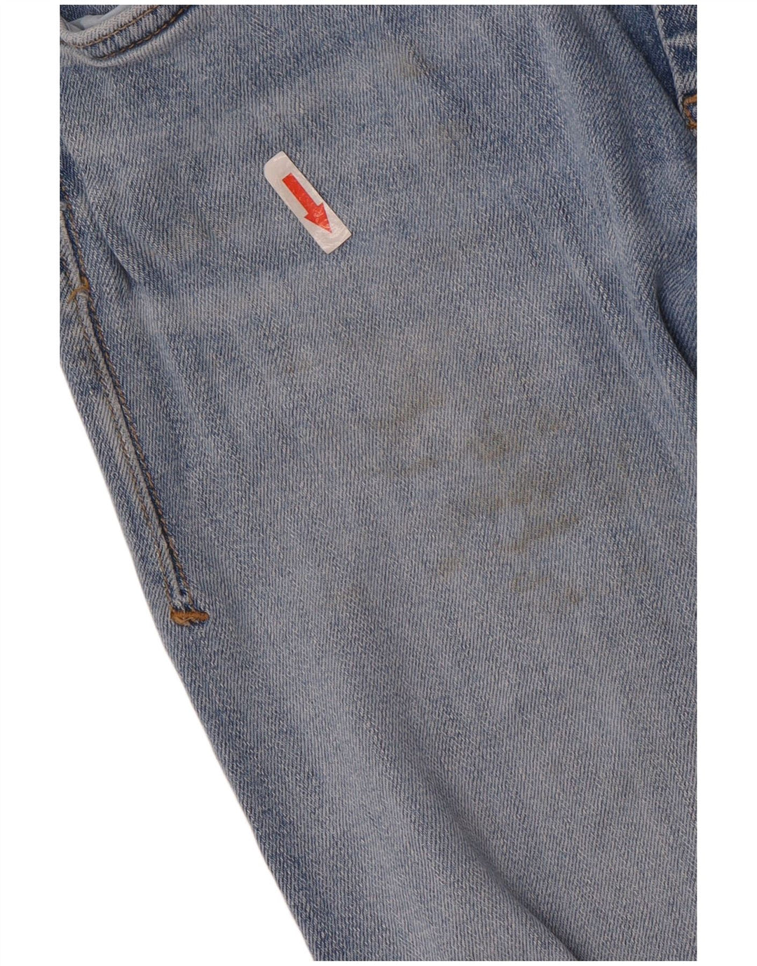 Zara Damen Distressed Skinny Jeans EU 40 Medium W30 L28 Blau