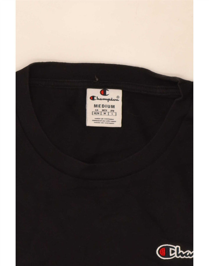 Champion Herren T-Shirt Top Medium Schwarz