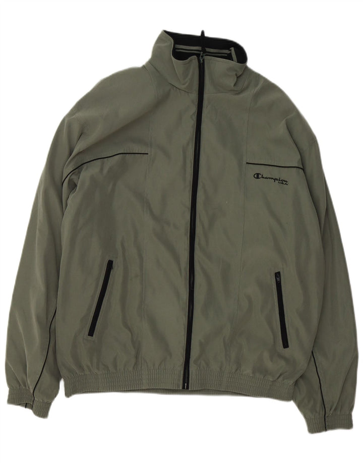 Champion Herren Bomberjacke UK 42 XL Grün Polyester
