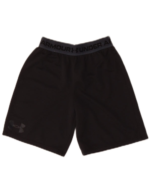 Under Armour Heat Gear Graphic Sportshorts für Jungen, 7–8 Jahre, Größe S, Schwarz