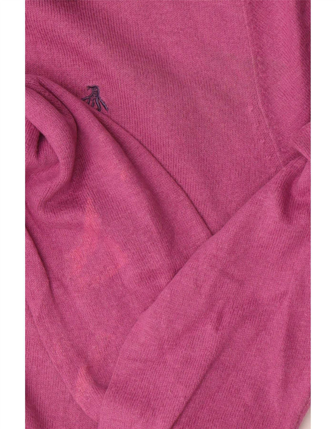 Penguin Herren-Pullover mit Rundhalsausschnitt, mittelrosa Baumwolle
