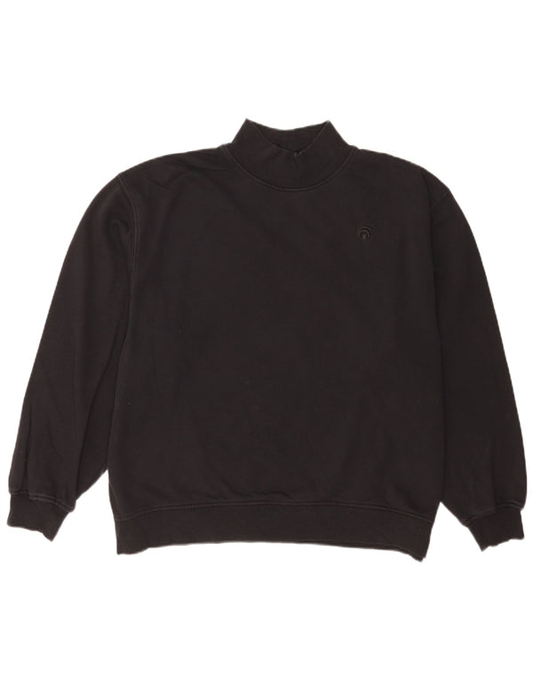 Oceansapart Herren-Sweatshirt-Pullover, mittelschwarz, Baumwolle