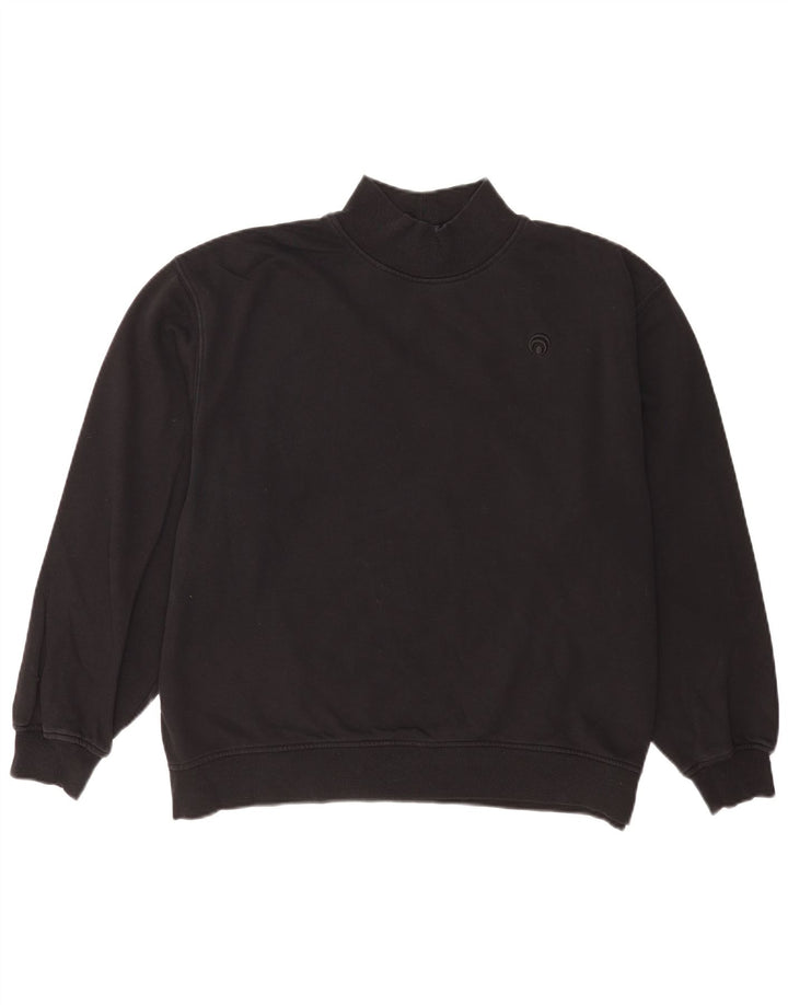Oceansapart Herren-Sweatshirt-Pullover, mittelschwarz, Baumwolle