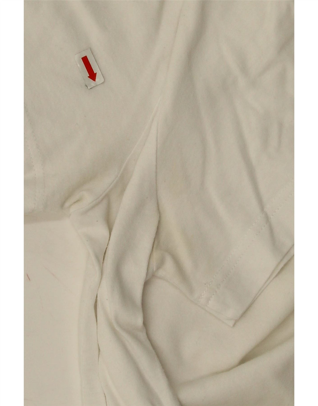Lacoste Herren-T-Shirt mit normaler Passform, Größe 3, Größe S, weiße Baumwolle
