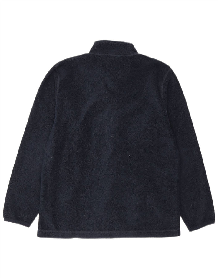 Champion Fleecejacke für Jungen, 13–14 Jahre, marineblaues Polyester