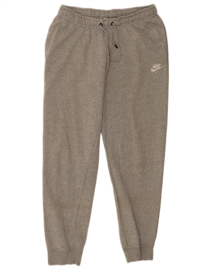 Nike Damen Trainingshose Jogger UK 12 Mittelgrau