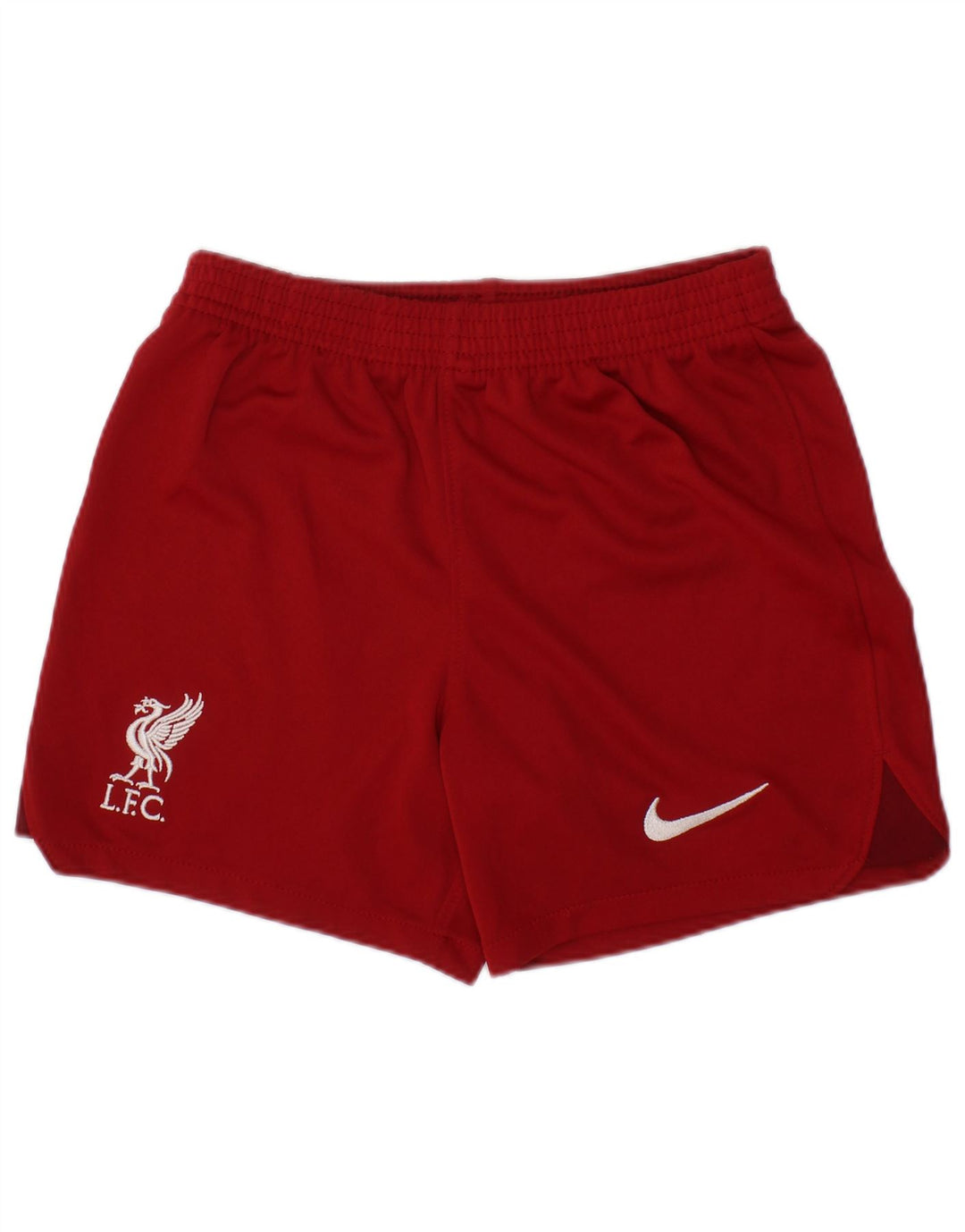 NIKE Liverpool Sportshorts für Jungen, 10–11 Jahre, mittelrotes Polyester