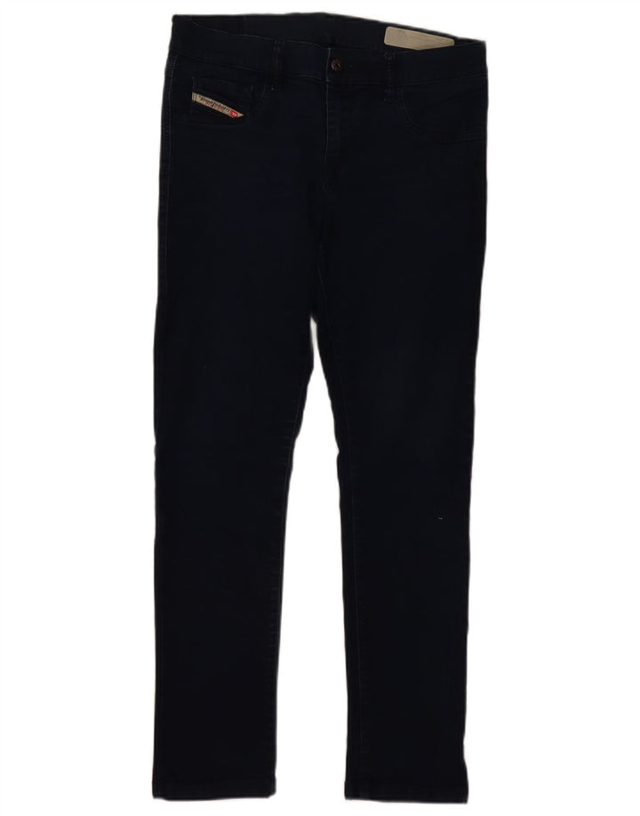 Diesel Damen Slim Jeans W32 L28 Marineblaue Baumwolle