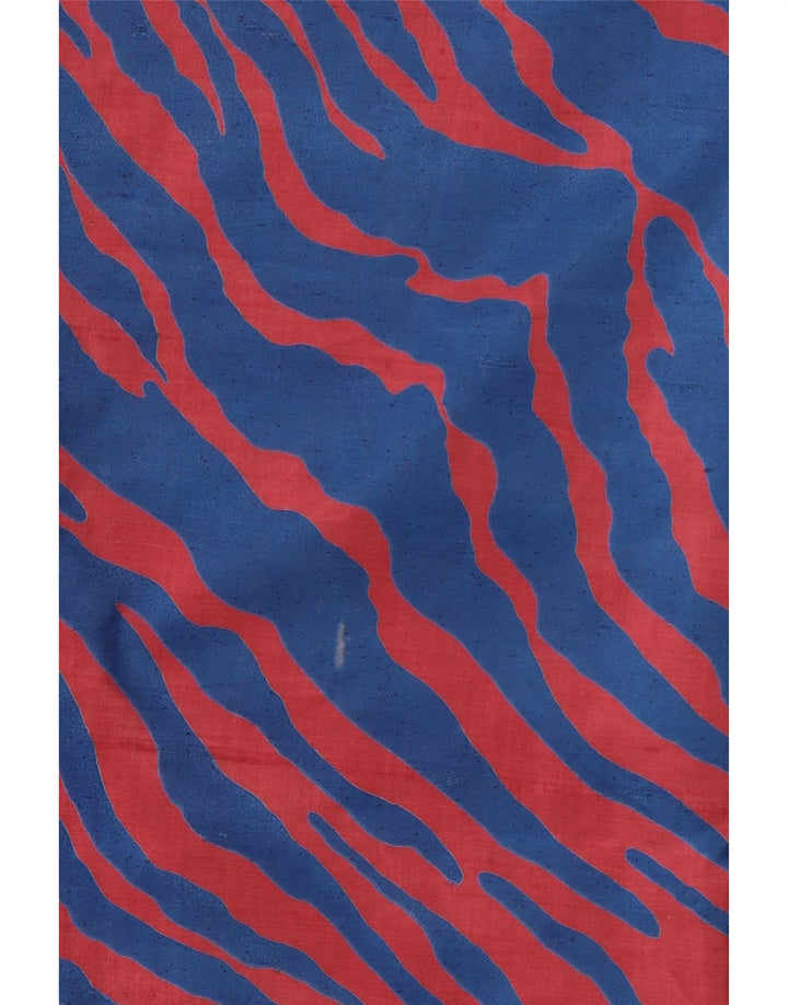 VINTAGE Gerade Chinohose für Damen W30 L29 Blau gestreift