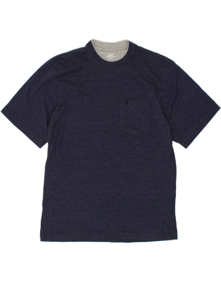 IZOD Mens Classic Relaxed Fit T-Shirt Top Medium Navy Blue Cotton Vintage Izod and Second-Hand Izod from Messina Hembry 