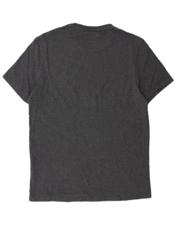 Lyle & Scott Herren T-Shirt Top Large Grau Baumwolle