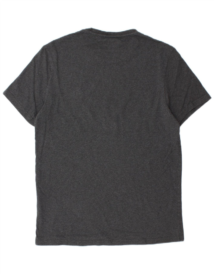 Lyle & Scott Herren T-Shirt Top Large Grau Baumwolle